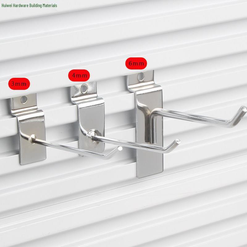 Pack of 50 Universal Pegboard Wall Hooks for Shelf, Ornaments, and Mobile Phone Accessories Storage