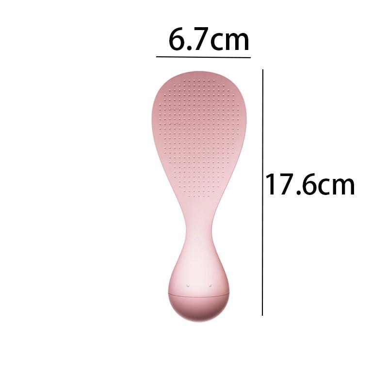 Heat-Resistant Non-Stick Stand-Up Rice Spoon for Kitchen Use