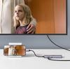 Ugreen CM512 Multiport USB-C Hub: Dual USB-A 3.0, HDMI, Ethernet, SD/TF Card Reader, 100W Power Delivery - Gray