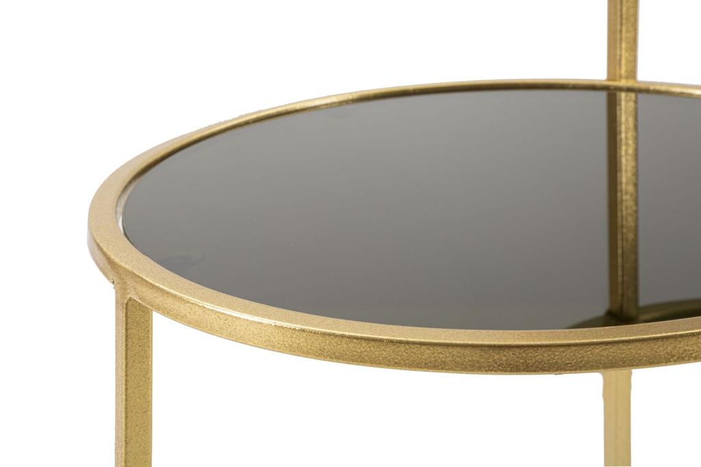 Couchtisch 2 Ebenen 50X40X60,5 cm