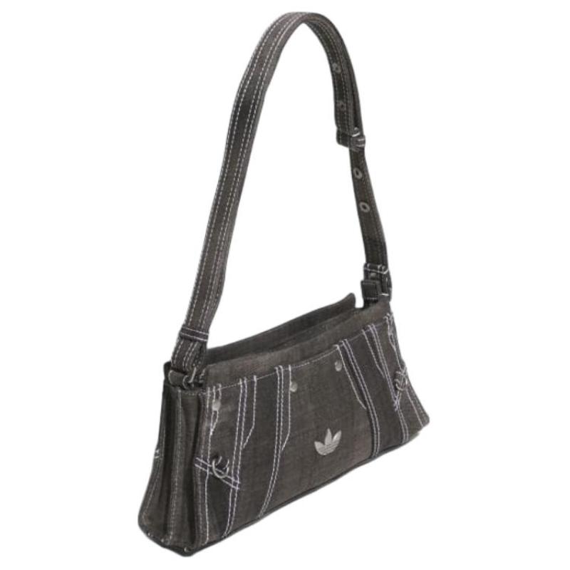 Adidas Originals Polyester Handbag, Shoulder Bag Women's Black Adidas JL7665