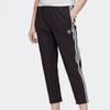 Adidas Originals Retro Three Stripe Printed Knit Track Pants Women Bottoms Black GK6169