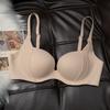 Push Up Bra Simple Seamless Bra for Women Flat Chest Show Bigger No Steel Ring Side Breast Collection Anti-sagging