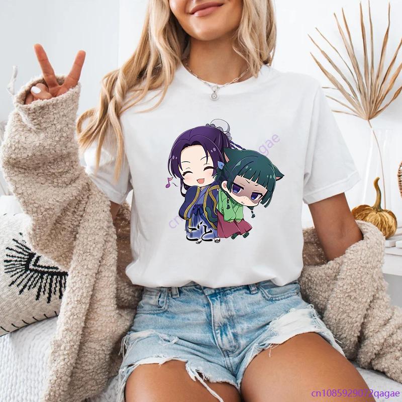 

Anime The Apothecary Diaries Printed T-Shirt Women s Casual Cute Anime Shirt M
