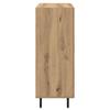 Sideboard Artisan Oak 69.5 x 34 x 90 cm Composite Wood and Iron