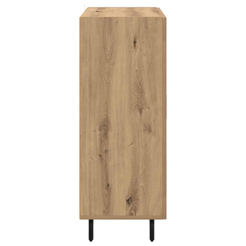Sideboard Artisan Oak 69.5 x 34 x 90 cm Composite Wood and Iron