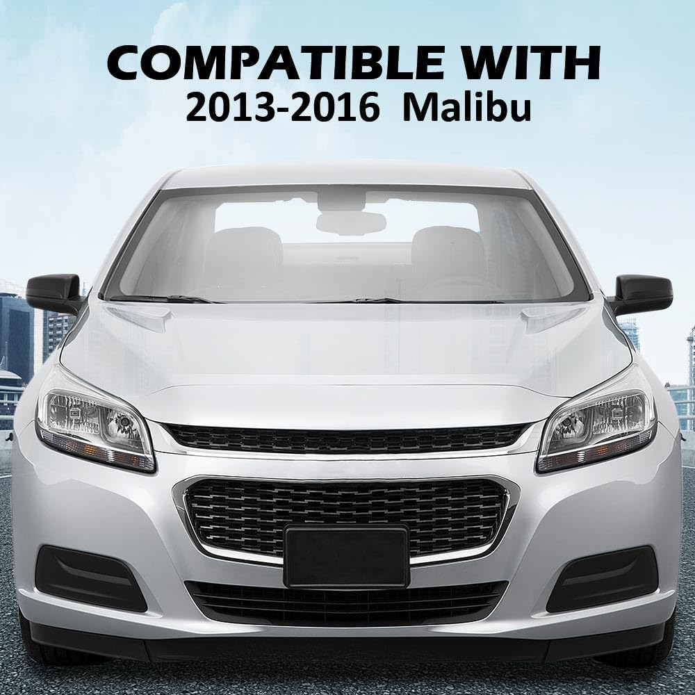 

Комплект накладок на противотуманные фары GRAND ORANGE, совместимый с Chevy Malibu 2013 2014 2015 2016, 20768847 20768848 GM1039141 GM1038141 Левая водительская и правая