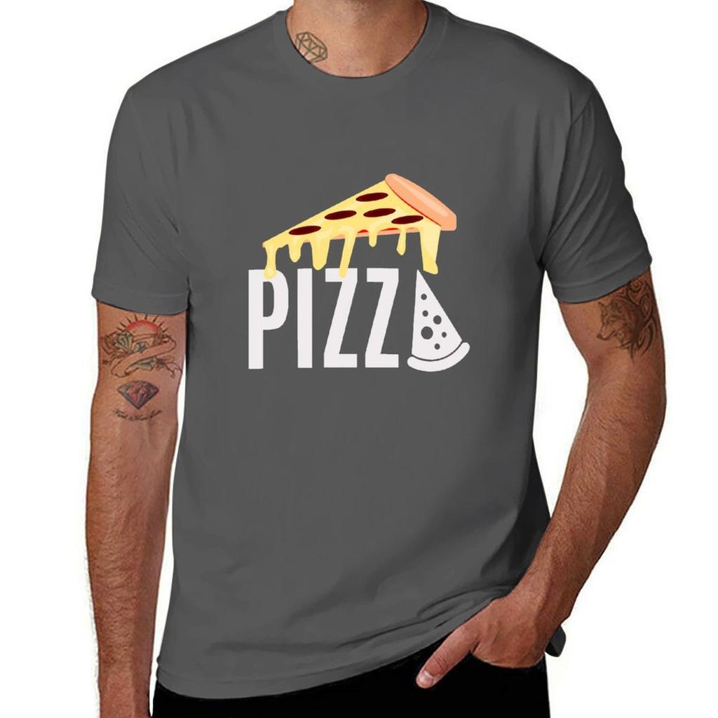 Funny Pizza Tshirt Big And Tall Solid Color Tshirt