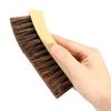Horsehair Leather Cleaning Brush Car Interior Polishing Brush Tire Shoes Apparel Bag Furniture Scrub Tool Auto Wash