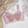 Lingerie Women's Full-cup Thin Gathering Bra Breast Retraction Anti-sagging Adjustable Large-sized Bra Push Up Bra