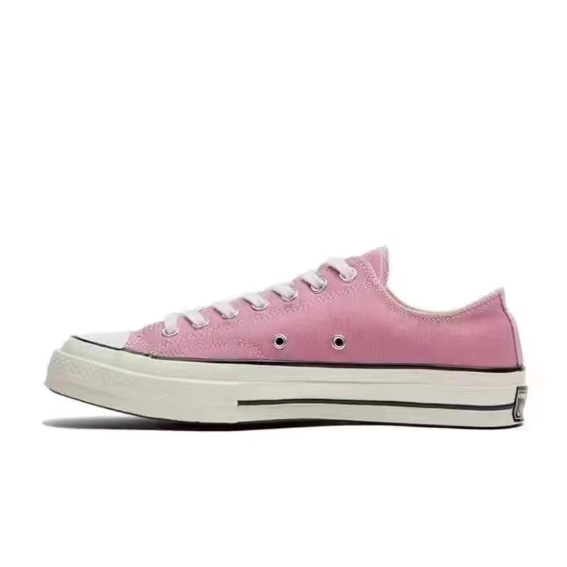 

Putian shoes classic s patriotic converse canvas shoes men and women high and low top retro campus couple casual board shoes 44 (one size larger)