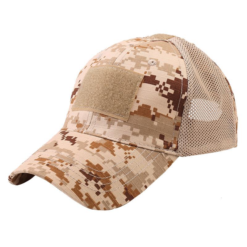 BASEBALL CAP #3 Ribstop TC Black Green Khaki Multicam Camouflage Kanye Baseball Cap Mesh Panels Breathable Beanie Hats For Men