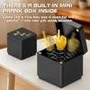 Funny Annoying Surprise Gift Box, Prank Rose Poop Middle Finger Figurine Ornament for Gag Present