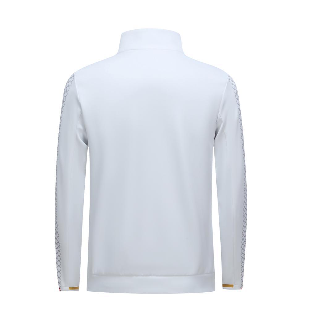 Captain China Tracksuit Set - Unisex Long Sleeve Jacket and Pants for Casual, Ceremonial, and Training Use In Autumn