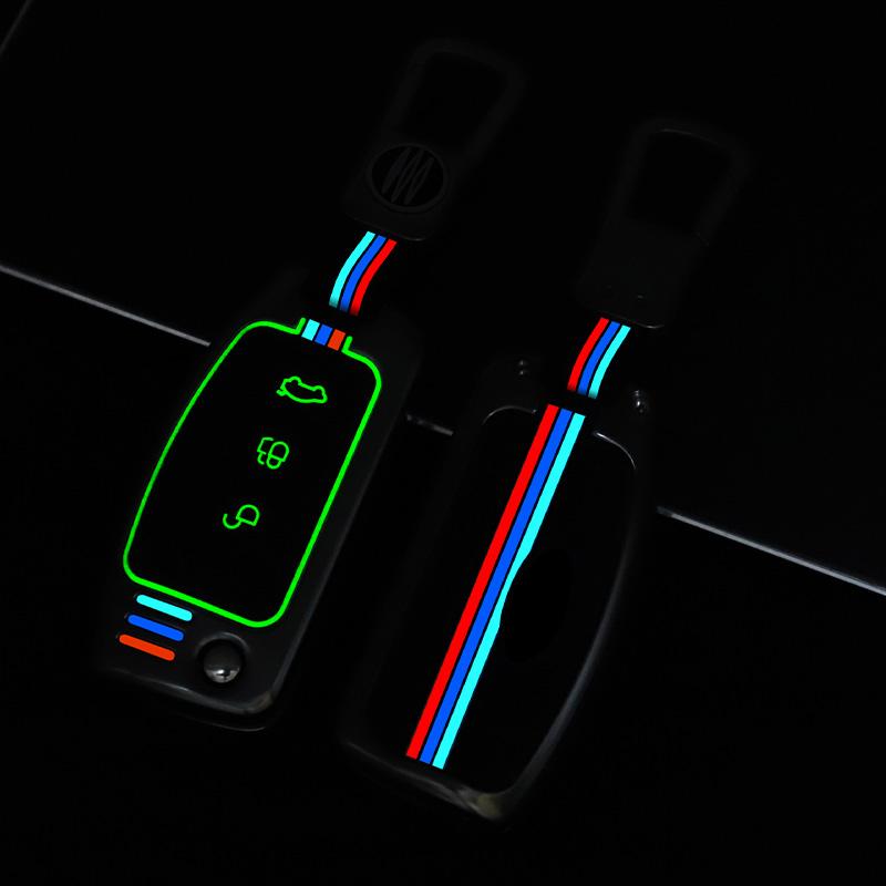 Zinc Alloy 3 Button Car Key Case Cover Fob Shell for Ford Focus 2 MK2 Fiesta Mondeo Galaxy Falcon Territory Ecosport