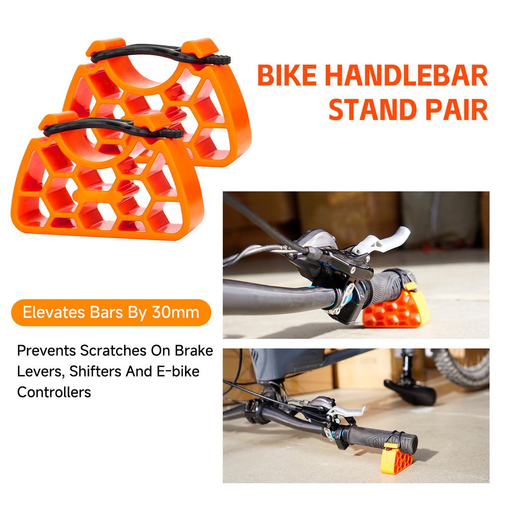 Bike Handlebar Bracket Lightweight   for Mountain Bike Road Bike Compatible with 29-34mm Diameter Handle