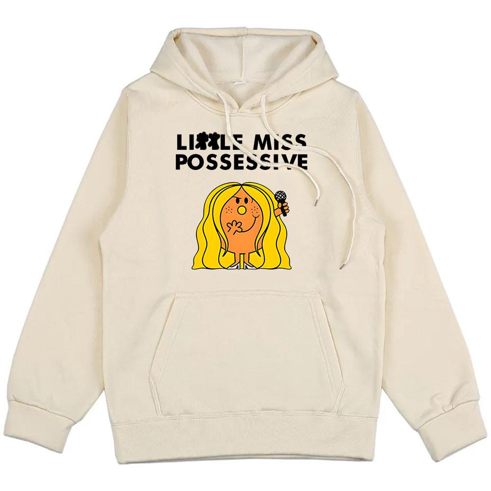 Tate McRae MISS POSSESSIVE Hoodies Cartoon Funny Graphic Printing Sweatshirts Long Sleeve Hooded Pullovers Men Women Clothing