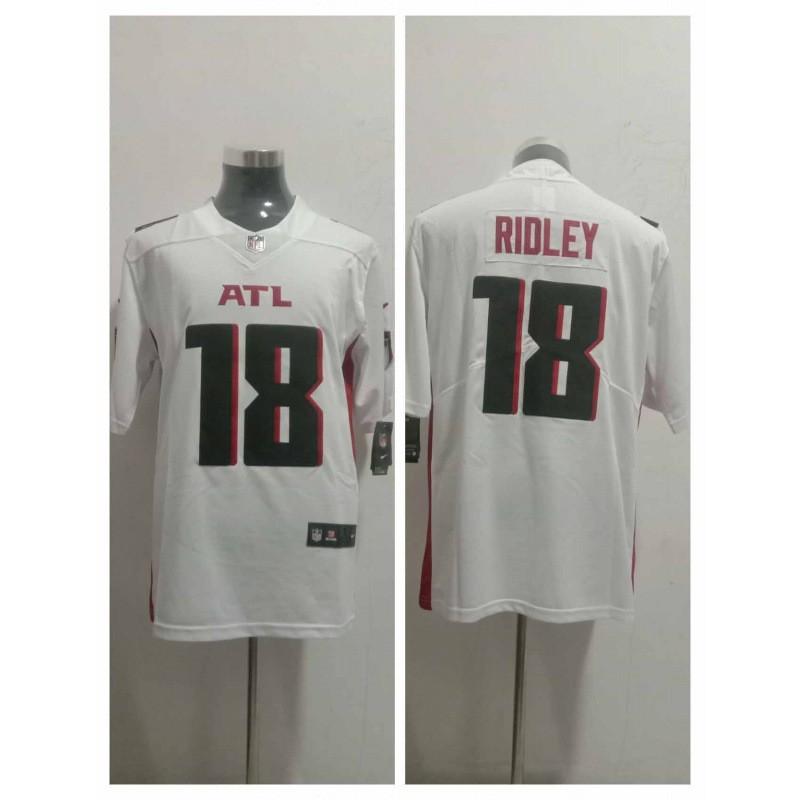 Mens NFL Atlanta Falcons Short Sleeve Baseball Tee Embroidered Team Jersey Sportswear Cotton Fan Apparel