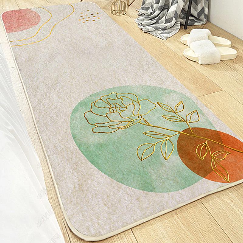 

Современный толстый ковер для спальни для прикроватной зоны девочки 60x160 cm