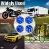 4Pcs Aluminum Alloy Tire Valve Caps Dice Wheel Stem Tyre Tire Wheel Stem Air Valve Dust Cover For Car Truck Motorcycle Bike