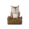 Garden Outdoor Solar Lights Owl Ornaments Villa Garden Simulation Animal Creative Wall Hanging Decorations