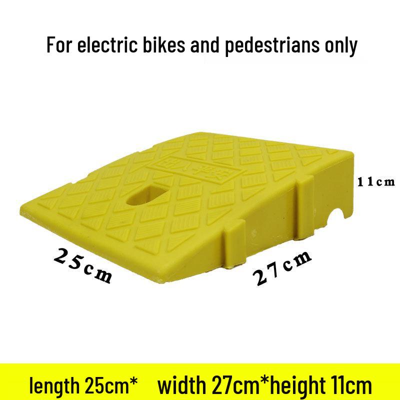 Electric Motorcycle Doorstep Ramp and Two-Step Climbing Aid Mat