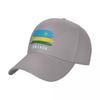 Baseball Cap Rwanda Flag Rwandan Fans Wild Sun Shade Peaked Adjustable Outdoor Caps for Unisex Women