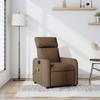 VidaXL Reclining Massage Armchair, Chair with Footrest, Seat with Backrest and Armrests Living Room, Modern, 374178