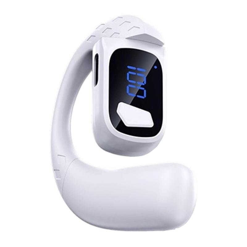 T30pro Rotatable Bluetooth-compatible Mono Headsets With LED Power Display For Long Calls And Outdoor Sports