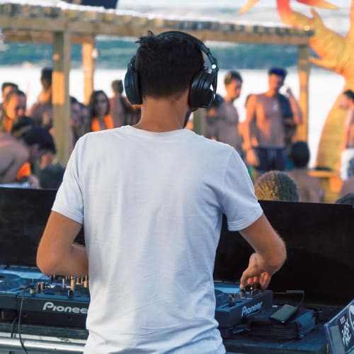 OneOdio Studio Max 1 DJ Monitor Headphones, Wireless Headphones with Ultra-Low 20ms Latency, 120 Hours of Battery Life, Hi-Res Audio/LDAC Support, Tra