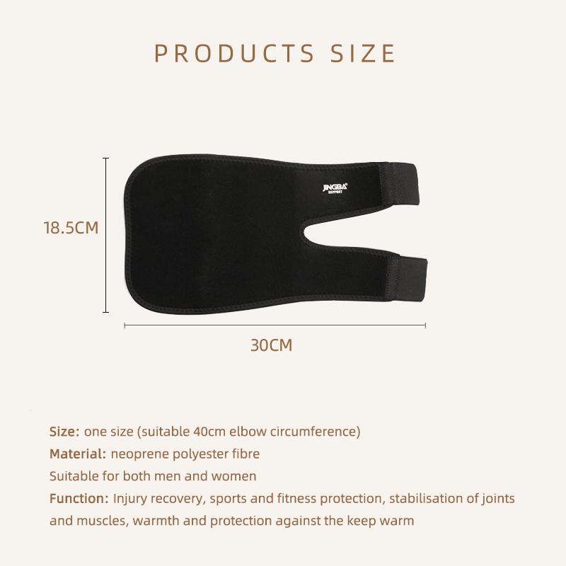 1 Pieza Soporte de Codo Ajustable de Neopreno - Protector Cómodo para Deporte y Fitness para Hombres y Mujeres