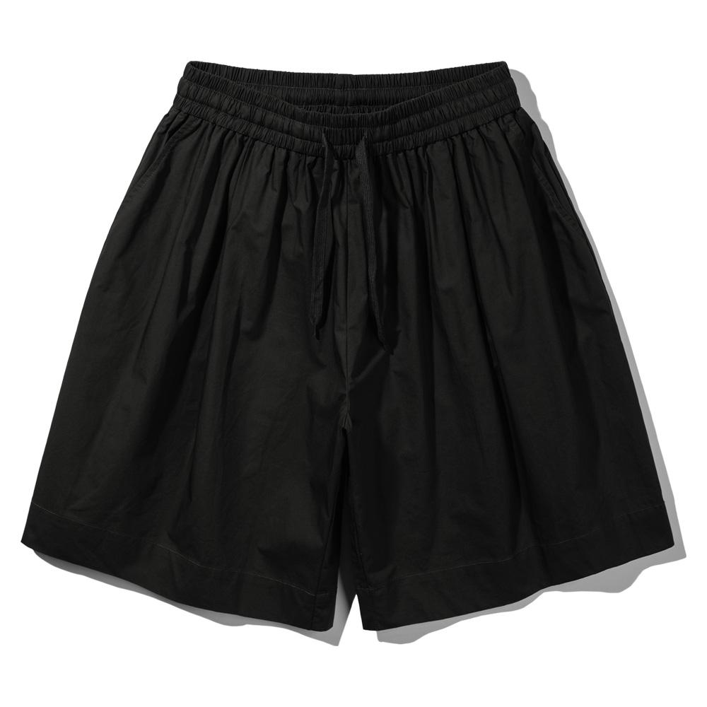 ALVINCLO Bermuda Single-Pleat Wide Half Pants Dlx1322 (4 Colors)