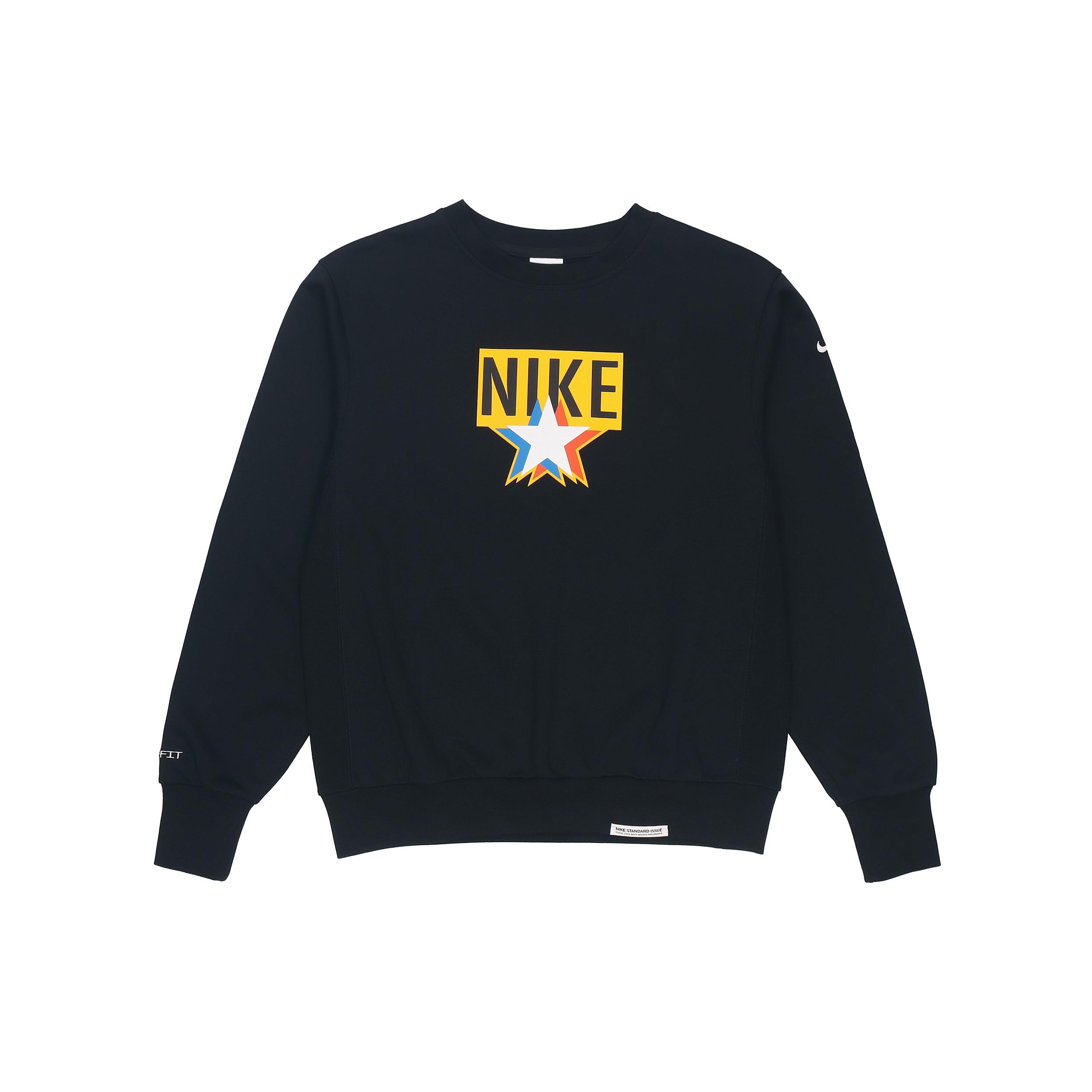 Nike Standard Issue Casual Sports Knit Pullover Black Men s DH2850-010 L