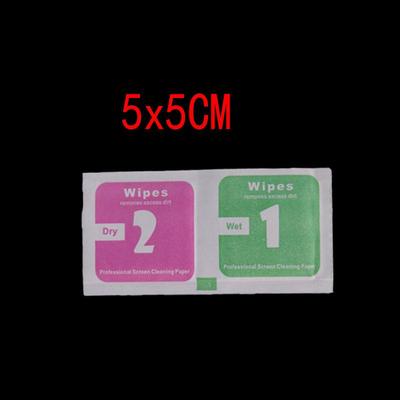 Mobile Phone Tempered Film Kit with Alcohol Wipes, Dust Removal Sticker, and Tool Kit