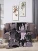 Kobeni Higashiyama Chainsaw Man Anime Blanket Super Soft Warm Fleece Throw for Bed Sofa Outdoor  Perfect for Winter Students Gif