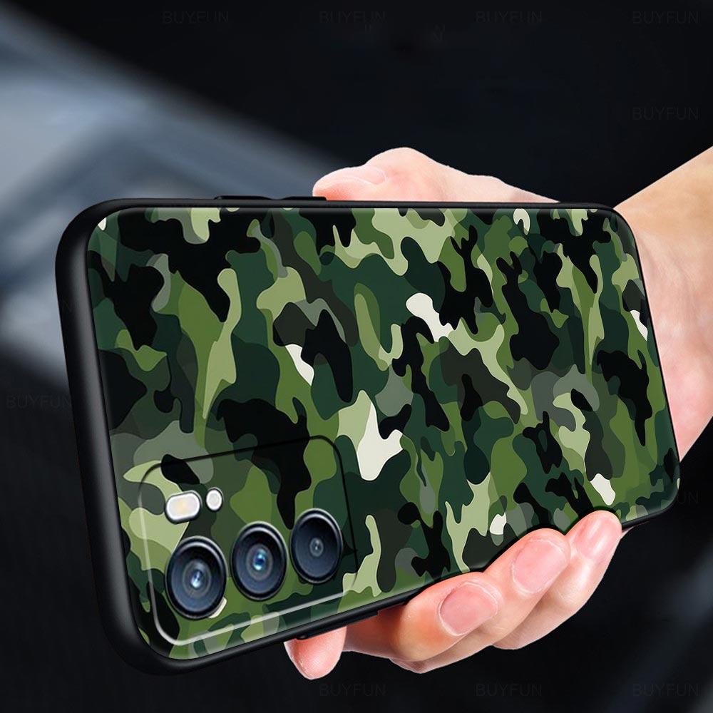 Case For Oppo Reno13 Reno12 Reno11 F Reno10 Pro A54 A53 A95 A76 A57 A98 A80 A79 5G A78 4G Cover Camouflage Camo Military Army