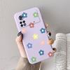 Case For Poco X4 Pro 5G Poco M4 Pro Cute Heart Flower Back Cover Soft Silicone Matte Protective Funda For Xiaomi Poco X6 X5 Pro