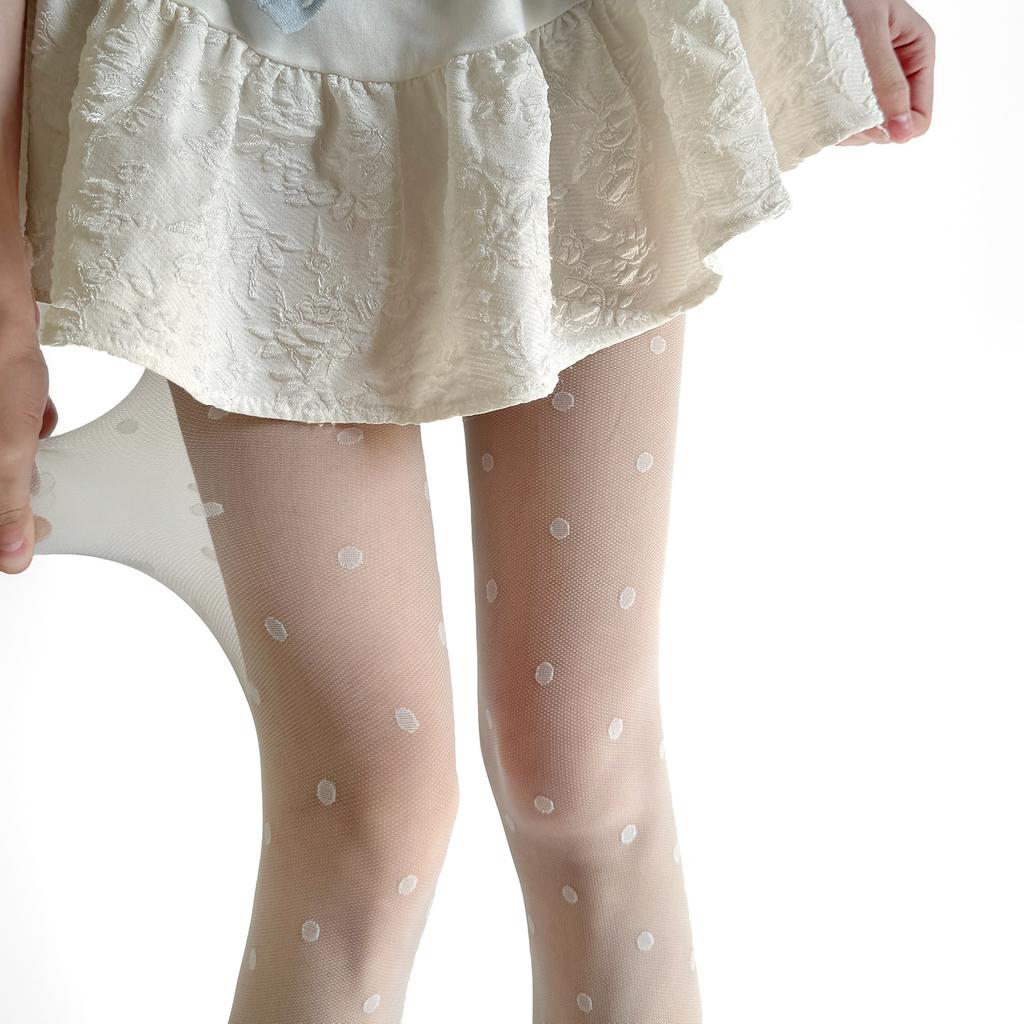 Polka Dot Tights Pantyhose Women Dot Jacquard Body Stockings Women Tights Sexy Lingerie Ultra-Thin Thigh High Stocking Pantyhose