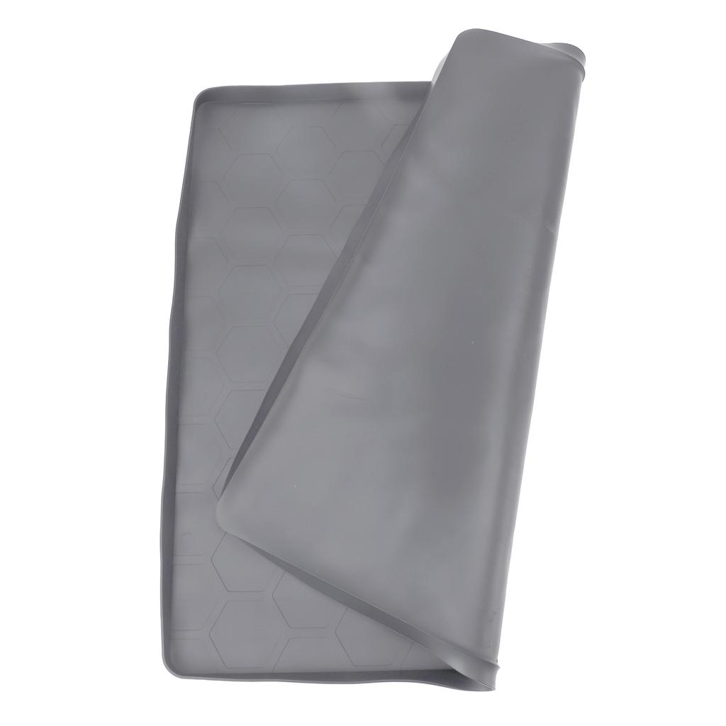 Fridge Silicone Mat Professional Scratch Resistance Leakage Proof Under Washing Machine Mat for Washing Machine Dryer Refrigerator