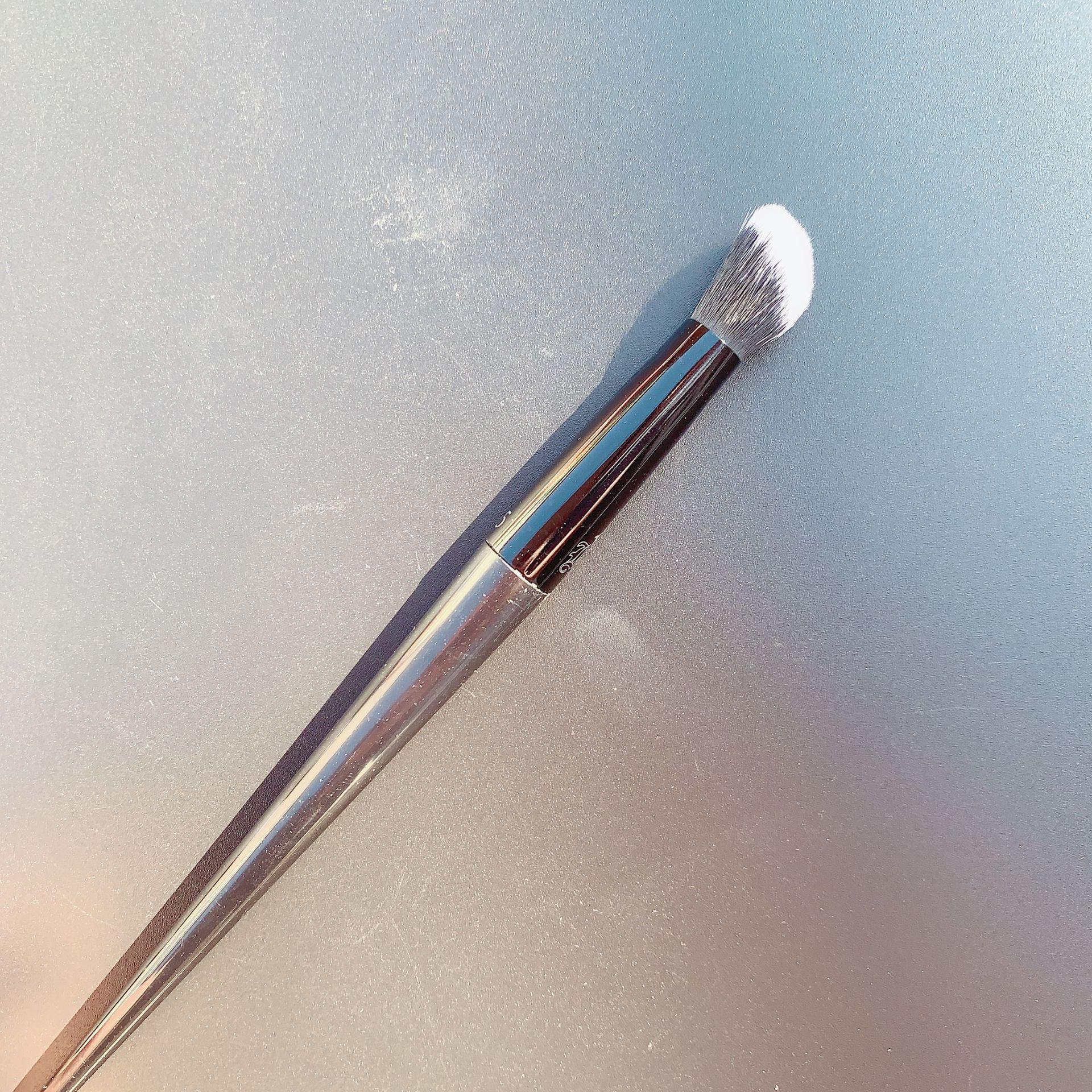 

KVD Big Face Full Makeup Brush Set: 3D Concealer, Foundation, Double-Ended Eyeshadow, Loose Powder, Blending, and Setting Brushes.