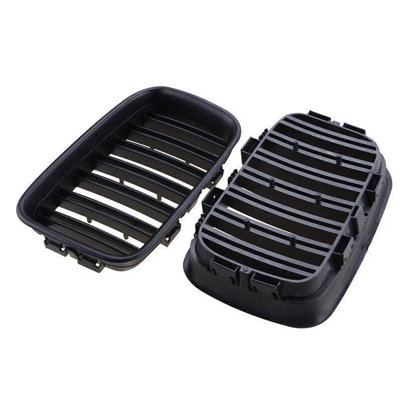 Front Kidney Grille Black Dual Slat Racing Grilles Fit For Bmw 3 Series E36 1992 1993 1994 1995 1996 51138122237 51138122238