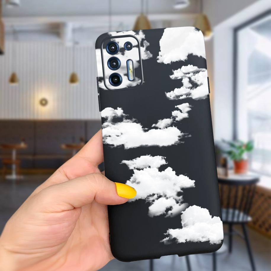 Für Motorola Moto G9 Plus Hülle Mode Liebesherz Weiche Abdeckung Silikon TPU Funda Für Moto G9 Plus XT2087-1 G9Plus Handy Tasche Hüllen