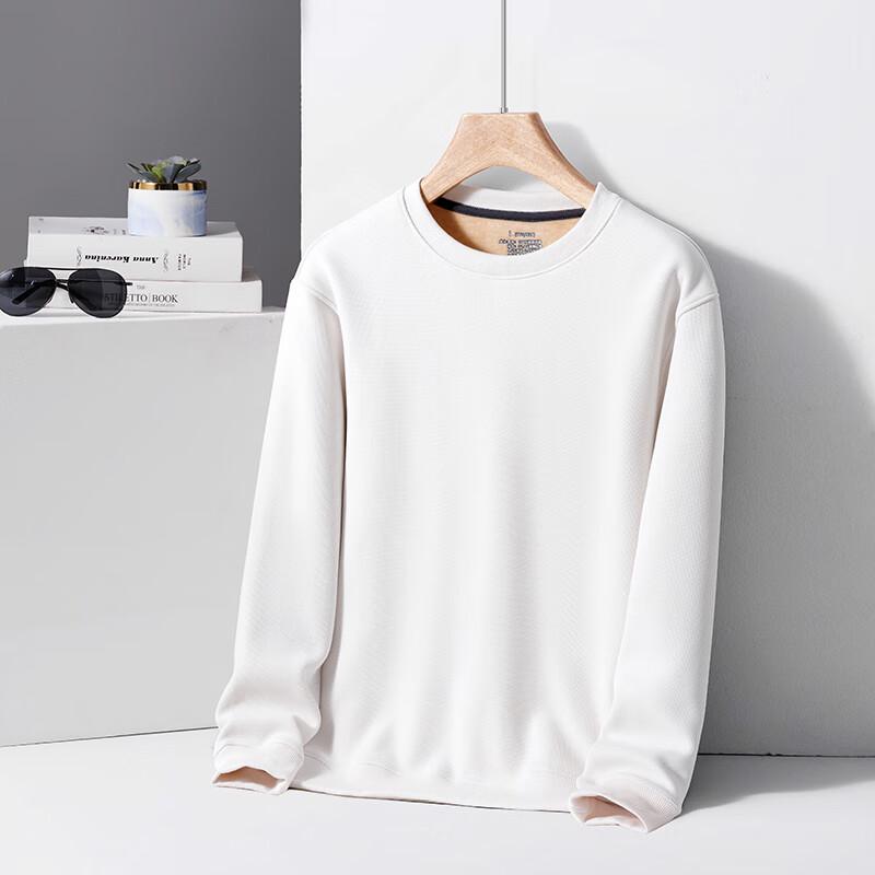 Yiliteng Men's Loose Fit Pullover Round Neck Sweatshirt YTMPY25