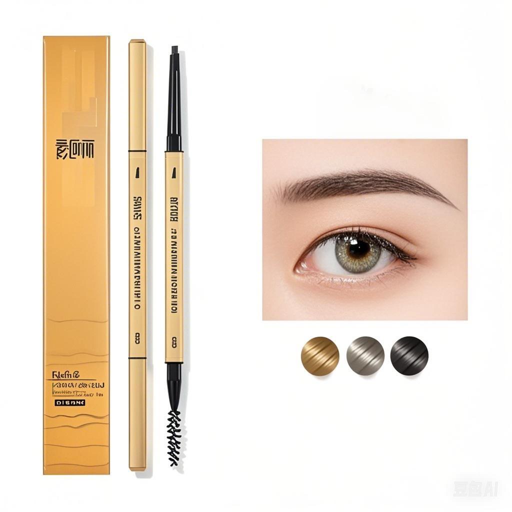 

Карандаш для бровей с ультратонким, устойчивым к размазыванию кончиком и треугольным наконечником для создания стойких линий света кофе