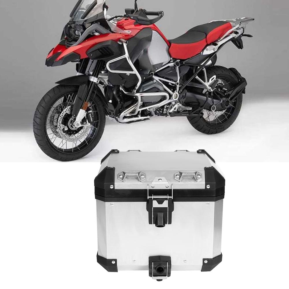 Motorcycle Detachable Rear Luggage Storage Box Saddlebag Toolbox Fit for R1200GS ADV 2014 2018