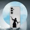 A-aurora-A Aksnes For Samsung Galaxy S23 S24 S25 Ultra S22 Plus S21 Black Soft Case Waterproof Soft Case