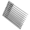 10pcs 100mm 1 4 Inch Hex Shank S2 Steel Star Head Drill Screwdriver BST Bits Set