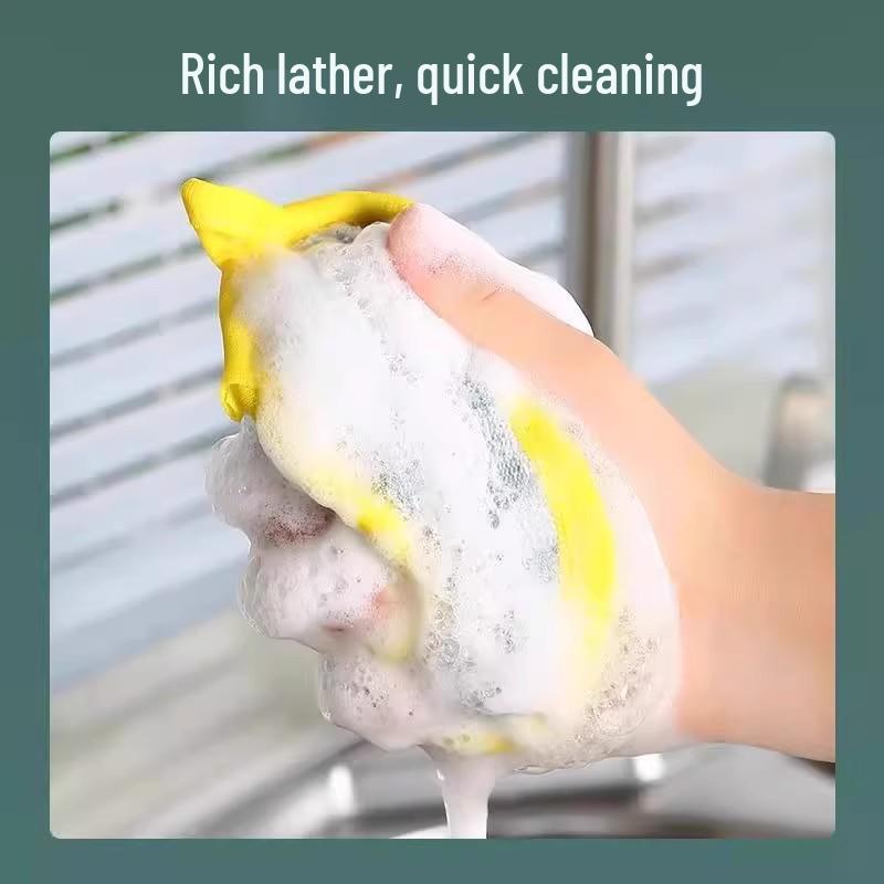 Double-Sided Non-Stick Dishwashing Sponge & Scouring Pad - Magic Eraser Dishcloth.