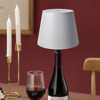 LED Bottle Night Lighting Lamps RGB Touch Wine Bottle Lamp Wireless Table Lamp Rechargable Desktop Lamp Novelty Lighting Decor