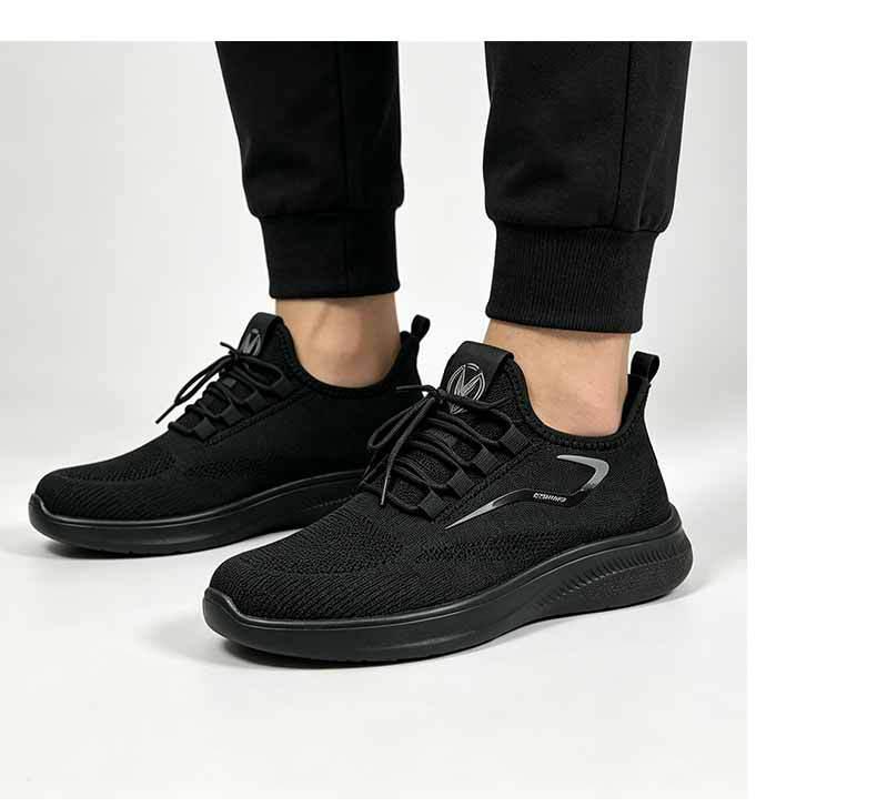 Men's Plus Size Mesh Breathable Sports Shoes: Lightweight, Non-slip, Wear-resistant, for Outdoor Spring/Summer Casual Wear.